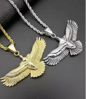 High Quality Hip Hop Eagle Charm Pendant