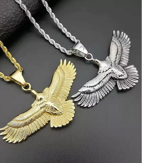 High Quality Hip Hop Eagle Charm Pendant