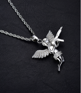 fashion style copper gold plated pendant