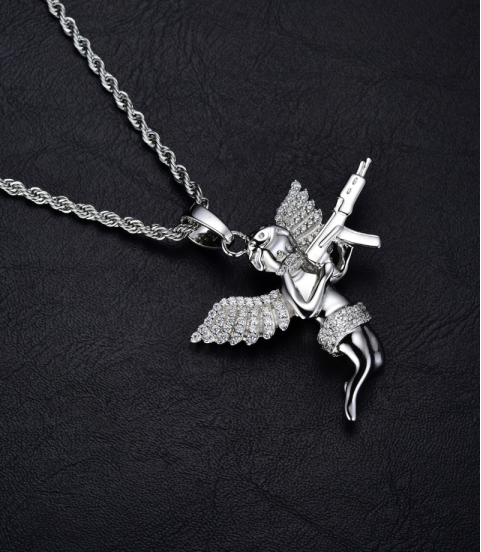 fashion style copper gold plated pendant