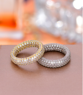 high quality goldplated jewelry ring