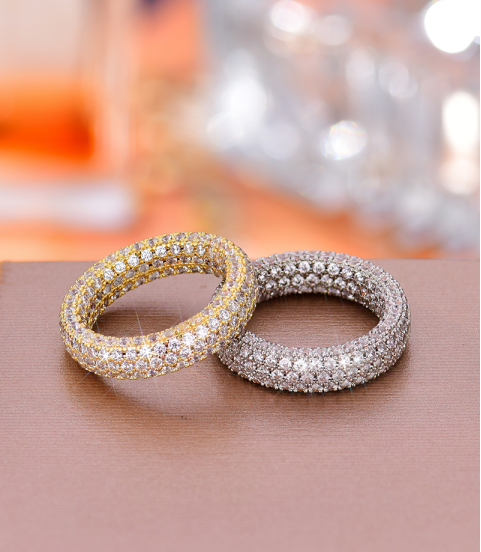 high quality goldplated jewelry ring