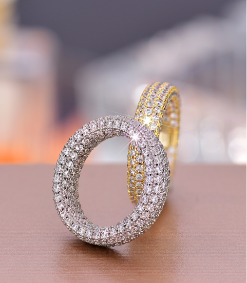 high quality goldplated jewelry ring