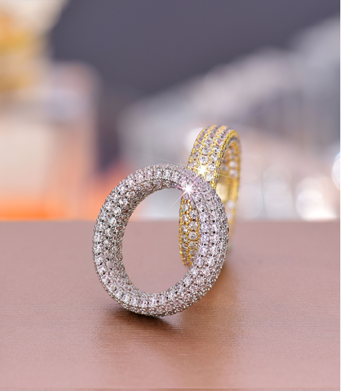 high quality goldplated jewelry ring